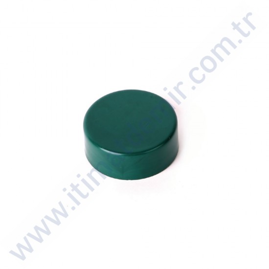 Yeşil Plastik Boru Kapağı 48 mm