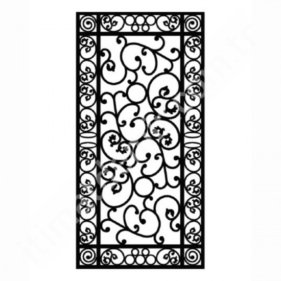 Lazer Kesim Saç Modelleri 100X200 CM 3MM A3527400 Lazer Kesim Saç Modelleri 100X200 CM 3MM A3527400