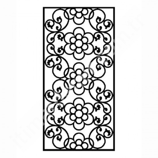 Lazer Kesim Saç Modelleri 100X200 CM 3MM A3526800 Lazer Kesim Saç Modelleri 100X200 CM 3MM A3526800