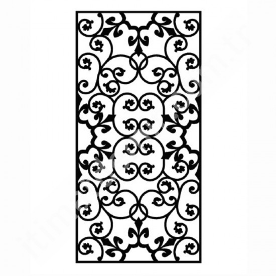 Lazer Kesim Saç Modelleri 100X200 CM 3MM A3526100 Lazer Kesim Saç Modelleri 100X200 CM 3MM A3526100