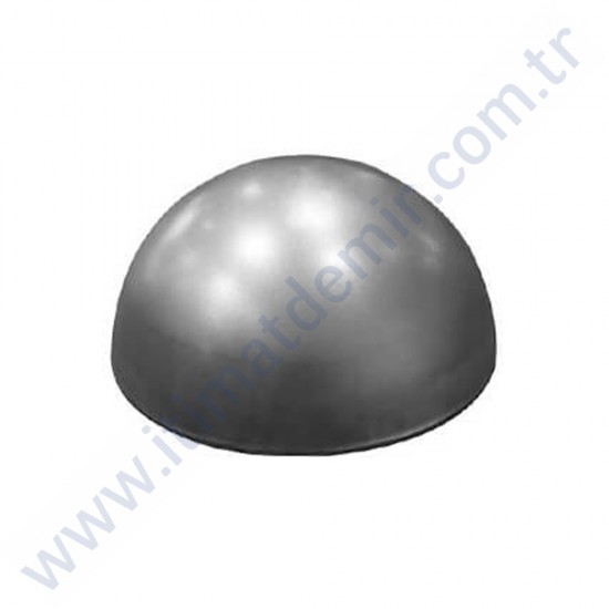 Metal Boru Kapağı 120 mm Lik Kubbeli & Kep 