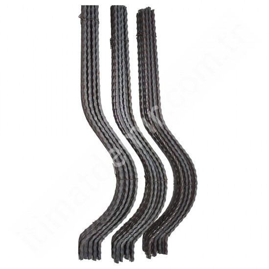 Pencere Demiri - Cumba İzli Demir 100 cm.