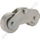 100 Lük Trolley - Ağır Yük Taşıyıcısı 2 Rulman V Kanal