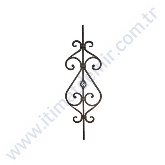 MÇM 364 Ferforje Döküm Korkuluk Çubuk 90 cm