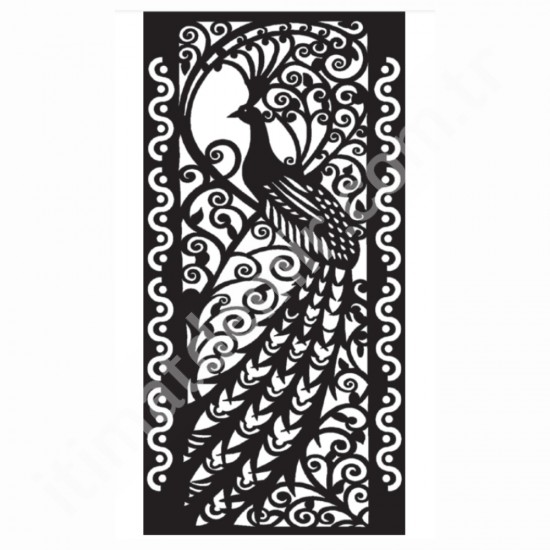 Lazer Kesim Saç Modelleri 100X200 CM 3MM A4510203 Lazer Kesim Saç Modelleri 100X200 CM 3MM A4510203
