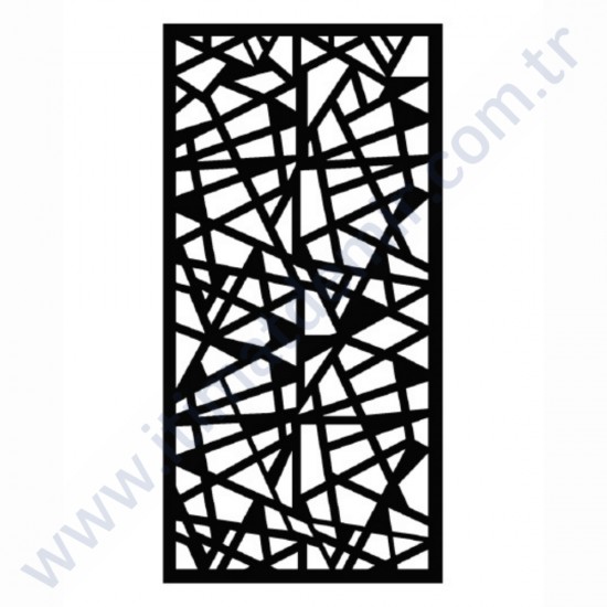 Lazer Kesim Saç Modelleri 100X200 CM 2MM A3599600