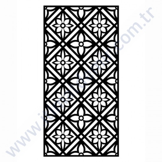 Lazer Kesim Saç Modelleri 100X200 CM 4MM A3614200