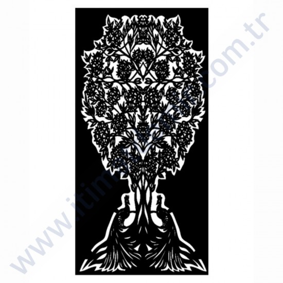 Lazer Kesim Saç Modelleri 100X200 CM 4MM A3616300