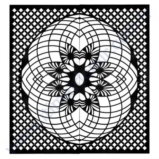 Lazer Kesim Saç Modelleri 100X200 CM 4MM A3617100