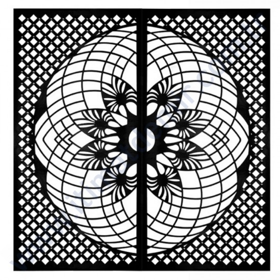 Lazer Kesim Saç Modelleri 100X200 CM 4MM A3617100