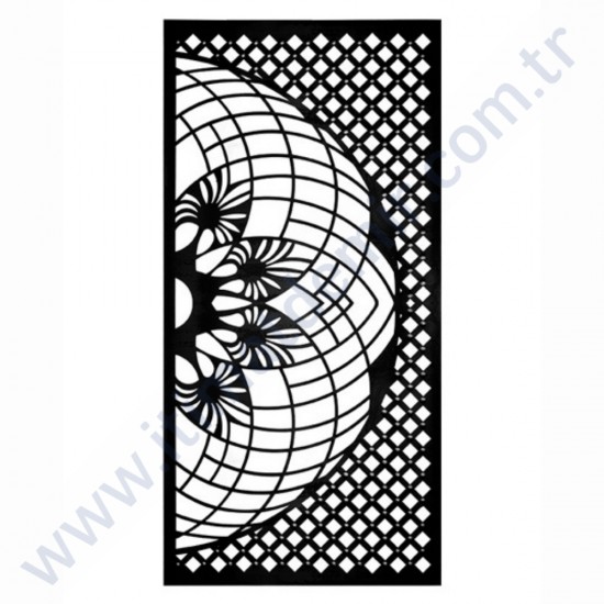 Lazer Kesim Saç Modelleri 100X200 CM 4MM A3617100