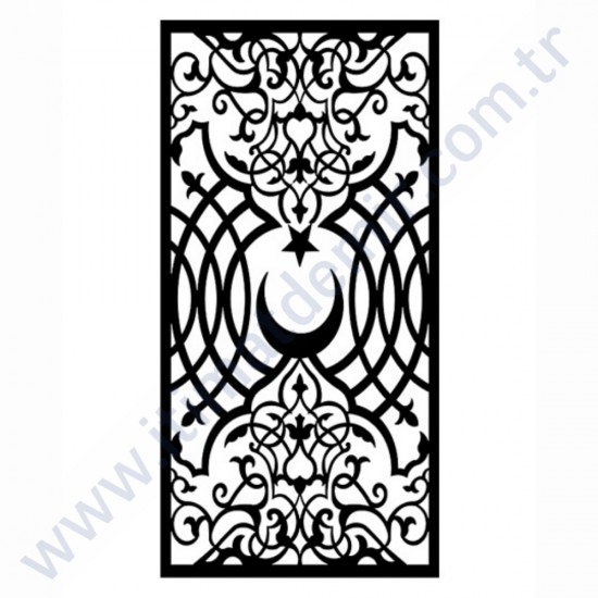 Lazer Kesim Saç Modelleri 100X200 CM 4MM A3617400