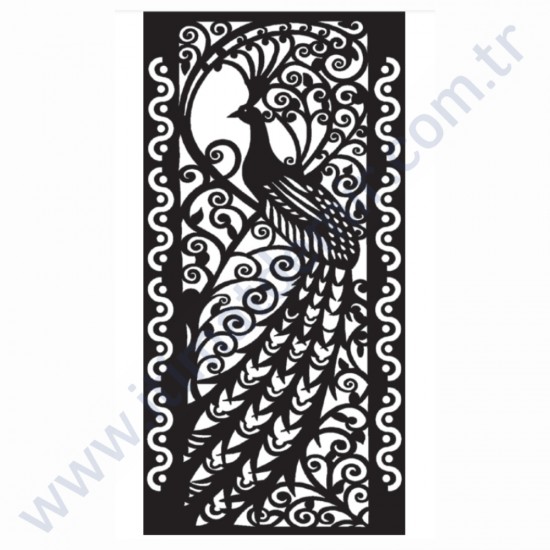 Lazer Kesim Saç Modelleri 100X200 CM 4MM A4510203