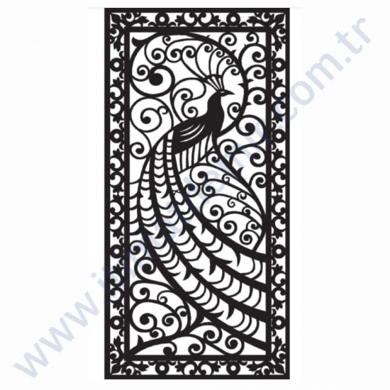 Lazer Kesim Saç Modelleri 100X200 CM 4MM A4577903