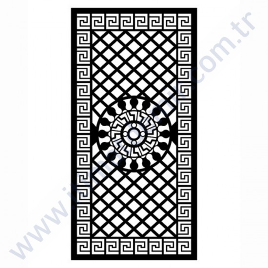 Lazer Kesim Saç Modelleri 100X200 CM 4MM A3616000