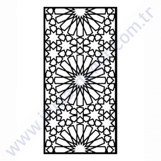 Lazer Kesim Saç Modelleri 100X200 CM 4MM A3513700