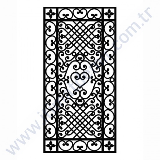 Lazer Kesim Saç Modelleri 100X200 CM 4MM A3513800