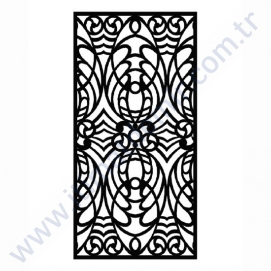 Lazer Kesim Saç Modelleri 100X200 CM 4MM A3514800