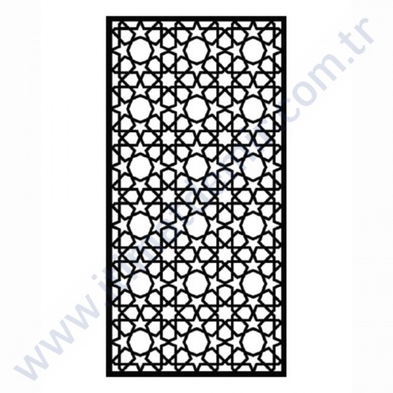 Lazer Kesim Saç Modelleri 100X200 CM 4MM A3515000
