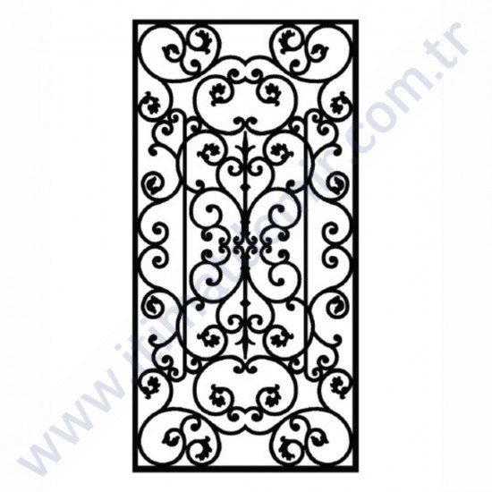 Lazer Kesim Saç Modelleri 100X200 CM 4MM A3515500