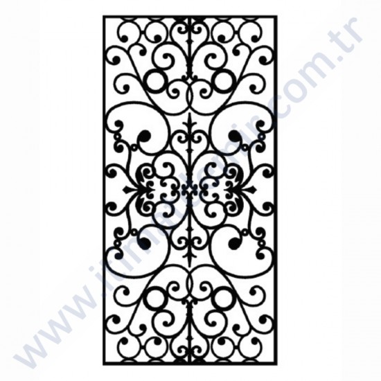 Lazer Kesim Saç Modelleri 100X200 CM 4MM A3515600