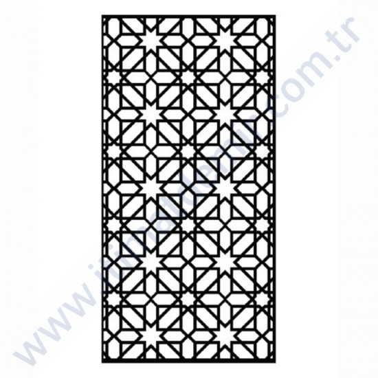 Lazer Kesim Saç Modelleri 100X200 CM 4MM A3516000