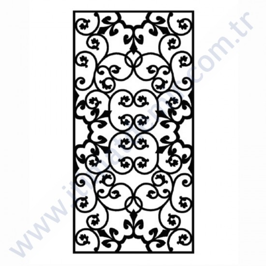 Lazer Kesim Saç Modelleri 100X200 CM 4MM A3526100