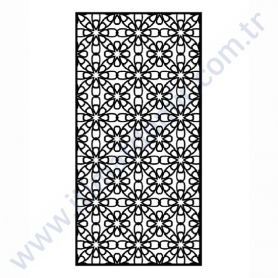 Lazer Kesim Saç Modelleri 100X200 CM 4MM A3527200