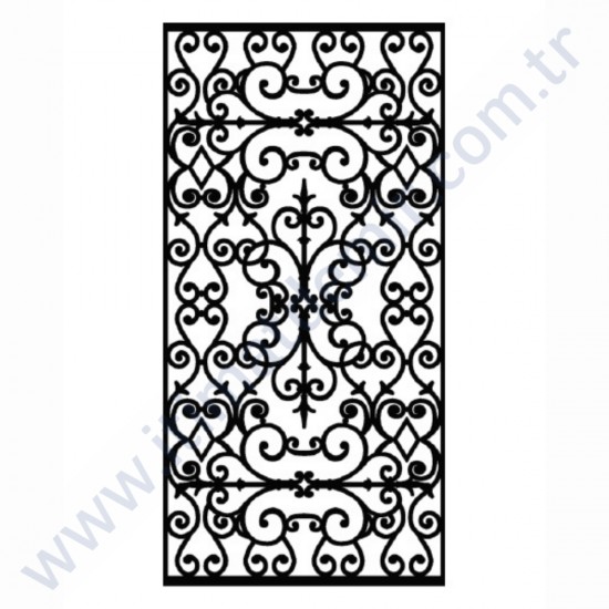 Lazer Kesim Saç Modelleri 100X200 CM 4MM A3527600