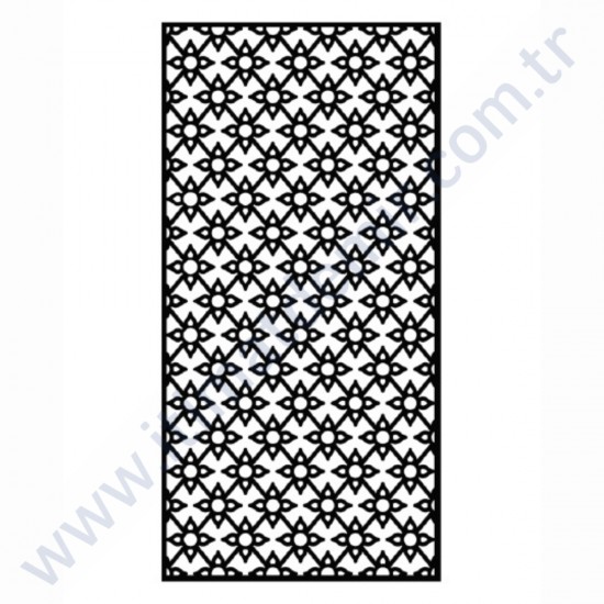 Lazer Kesim Saç Modelleri 100X200 CM 4MM A3593100