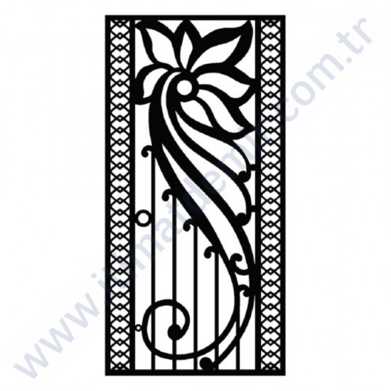 Lazer Kesim Saç Modelleri 100X200 CM 4MM A3594400