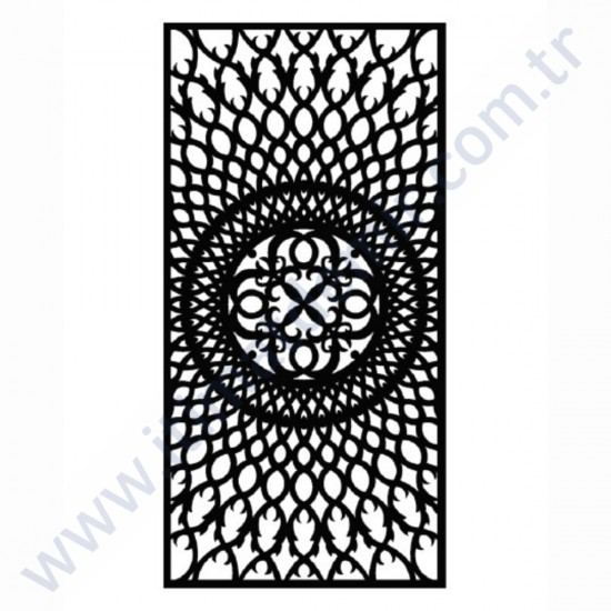 Lazer Kesim Saç Modelleri 100X200 CM 4MM A3594500