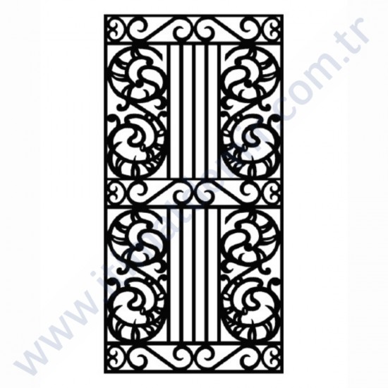 Lazer Kesim Saç Modelleri 100X200 CM 4MM A3598400