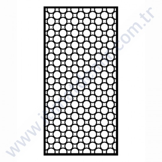 Lazer Kesim Saç Modelleri 100X200 CM 4MM A3600300