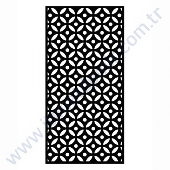 Lazer Kesim Saç Modelleri 100X200 CM 4MM A3600600