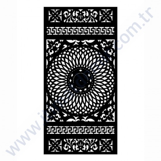 Lazer Kesim Saç Modelleri 100X200 CM 4MM A3612400