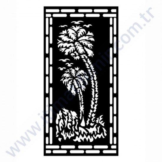 Lazer Kesim Saç Modelleri 100X200 CM 4MM A3613400