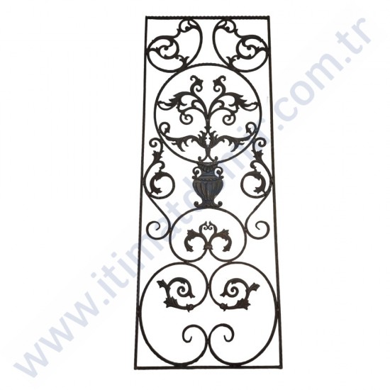 MÇM 1134 Ferforje Döküm Korkuluk Panel 60x160 cm