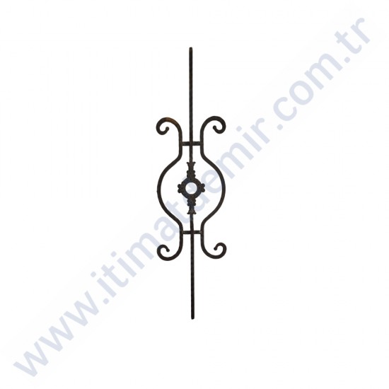 MÇM 1207 Ferforje Döküm Korkuluk Çubuk 90 cm