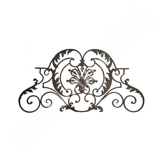 MÇM 1288 Ferforje Döküm Korkuluk Panel 125x65 cm MÇM 1288 Ferforje Döküm Korkuluk Panel 125x65 cm