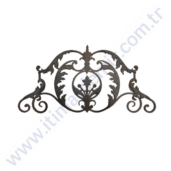 MÇM 1290 Ferforje Döküm Korkuluk Panel 88x41 cm