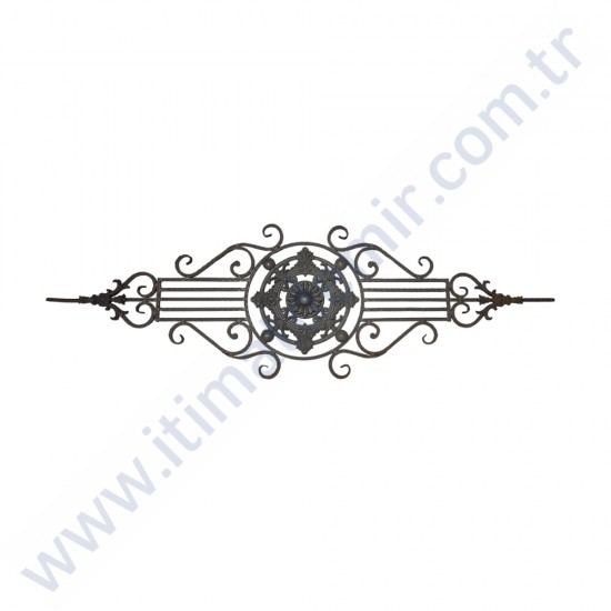 MÇM 1319 Ferforje Döküm Korkuluk Panel 160x50 cm