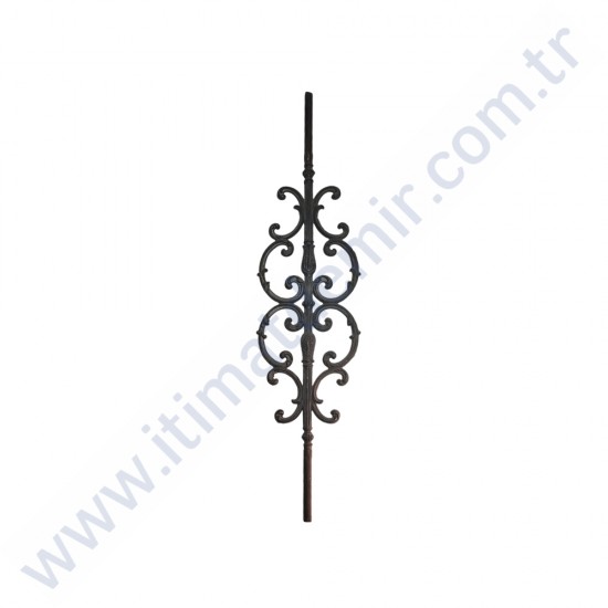 MÇM 1504 Ferforje Döküm Korkuluk Çubuk 90 cm