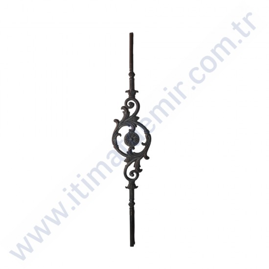 MÇM 1522 Ferforje Döküm Korkuluk Çubuk 90 cm