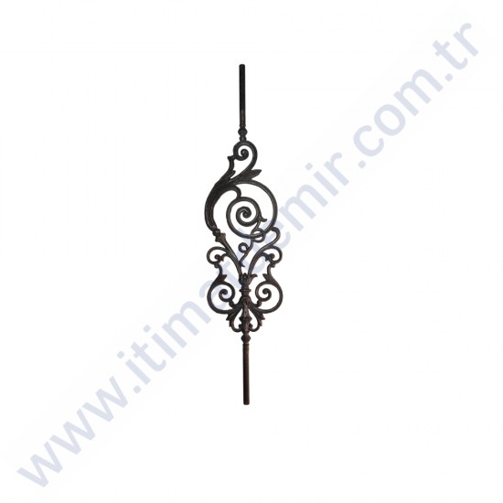 MÇM 1524 Ferforje Döküm Korkuluk Çubuk 90 cm
