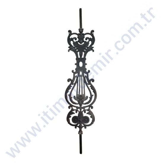 MÇM 1525 Ferforje Döküm Korkuluk Çubuk 90 cm