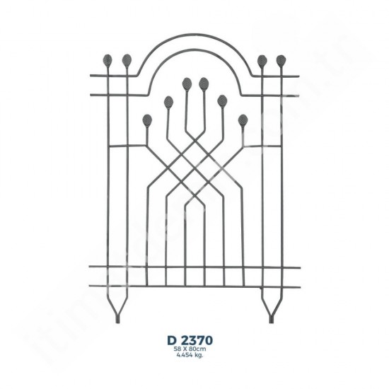 D2370 Ferforje Dekoratif Çubuk Motif 80cm D2370 Ferforje Dekoratif Çubuk Motif 80cm