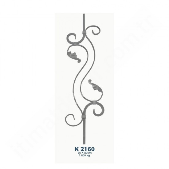 K2160 Ferforje Dekoratif Çubuk Motif 80cm K2160 Ferforje Dekoratif Çubuk Motif 80cm