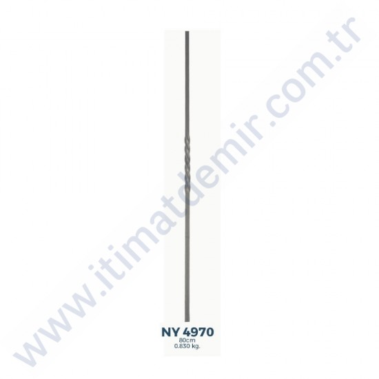 NY4970 Ferforje Dekoratif Çubuk Motif 80cm