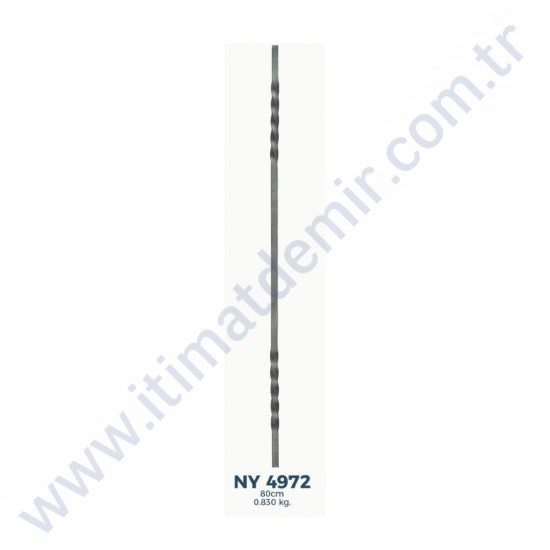 NY4972 Ferforje Dekoratif Çubuk Motif 80cm